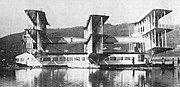 Caproni Ca.60 exemplo de multiplano de asas em tandem, sem escalonamento.