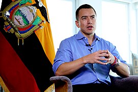 El presidente de la República Daniel Noboa Azin mantuvo una entrevistas con Telemundo en Guayas, 12 de enero de 2024 - 9.jpg