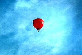 Balloon over Straubing, Germany