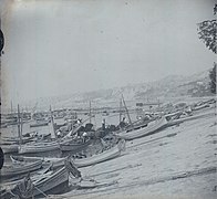 Port de L'Estaque de Marseille, en 1906.