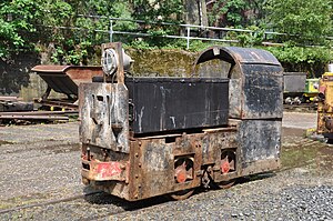 Lokomotive des Kalkwerkes Herold im Feldbahnmuseum Herrenleite (2024)