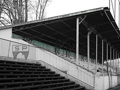 Le stade de la Croix du Prince.