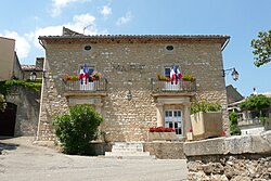 Skyline of Saint-André-de-Roquepertuis