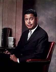 Official portrait of Edward brooke