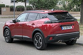 Peugeot 2008 B Facelift - left rear view