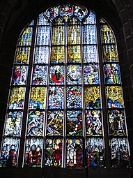 Volckamer-Fenster in der Lorenzkirche, von Peter Volckamer nach 1480 gestiftet