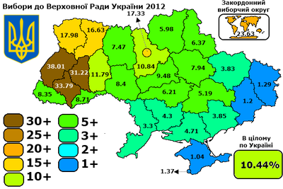 Парлямэнцкія выбары 2012