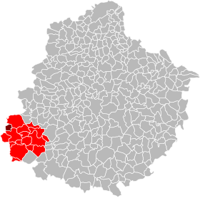 Localisation de Communauté de communes du Pays Sabolien