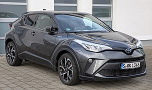 Toyota C-HR (AX10/AX50) hybrid - right front view