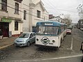 Ex-Zürich trolleybus 105 in Valparaíso