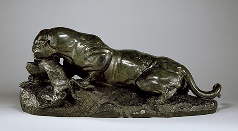 Jaguar Devouring a Hare, 1850 (Walters Art Museum)