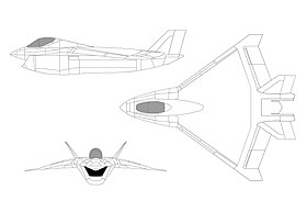 vue en plan de l’avion