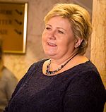 Erna Solberg: imago