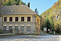 English: Police barracks on the Sapotnica Deutsch: Gendarmeriekaserne auf der Sapotnica