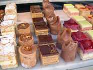 An assortment of petit fours