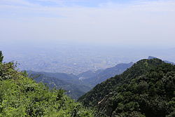 Vista da un punto panoramico del monte Tai