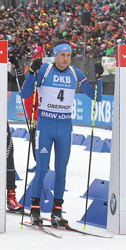 Tim Burke in Oberhof 2018