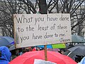 Image 77Protests were also held on several days leading to the five-year anniversary of the war, including Christian groups marching in Washington, D.C. (from Protests against the Iraq War)