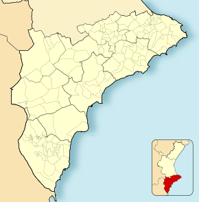 Orihuela ubicada en Provincia de Alicante