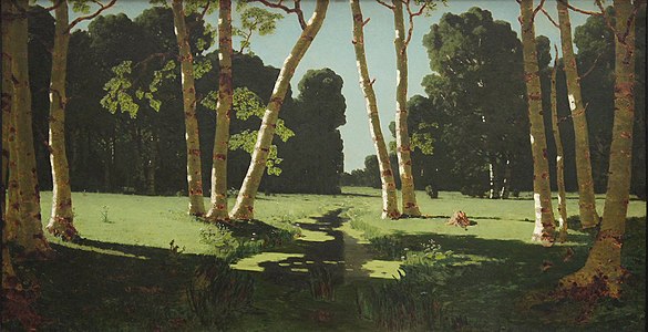 Het berkenbos, 1879, Tretjakovgalerij, Moskou