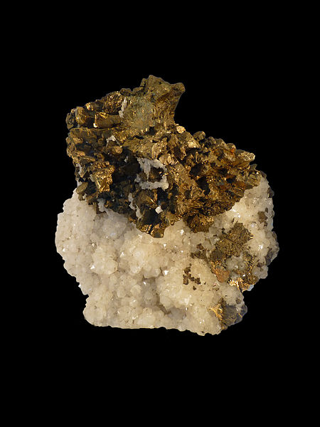 File:Chalcopyrite sur quartz-Engelsbourg.jpg