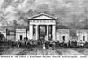 "Euston Arch", the original entrance to Euston Station, c. 1851