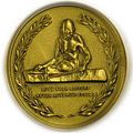 Image 40 Medallion of the Gandhi Peace Award (from Gandhi Peace Award)