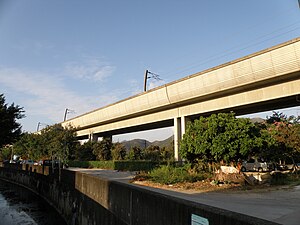 洪水橋站建議位置（2015年11月）