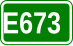 Europese weg 673