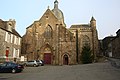 L'église abbatiale de Saint-Sever-Calvados.