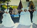 La Procession de la Fête-Dieu à Landudec (c. 1902).