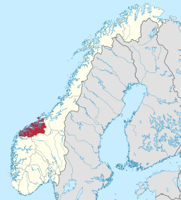 Møre og Romsdal fylke i Norge.