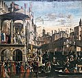   Vittore Carpaccio: Ponte di Rialto, 15th c.