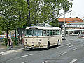 Historický trolejbus, typ ŠKODA 9 Tr14 v Nemecku