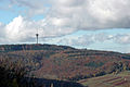 Fernmeldeturm Brackenheim 1, vom Michaelsberg aus gesehen