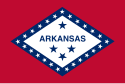 Arkansas পতাকা