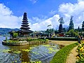 Image 53Beratan Lake and Temple in Bali, a popular image often featured to promote Indonesian tourism (from Tourism in Indonesia)