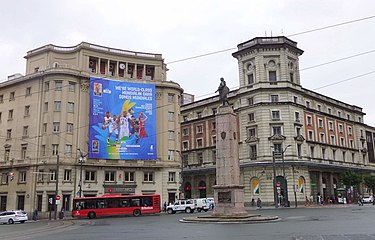 Plaza Circular y Monumento a Diego López V de Haro