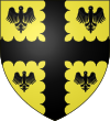 Blason de Yves de Kermartin Saint catholique.