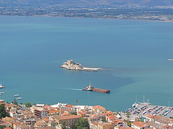 Το Μπούρτζι από το Παλαμήδι