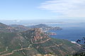 Blick auf die Bucht von Cannes