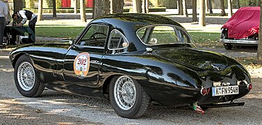 Frazer Nash Le Mans coupé - left rear view