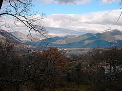 Skyline of Galluccio