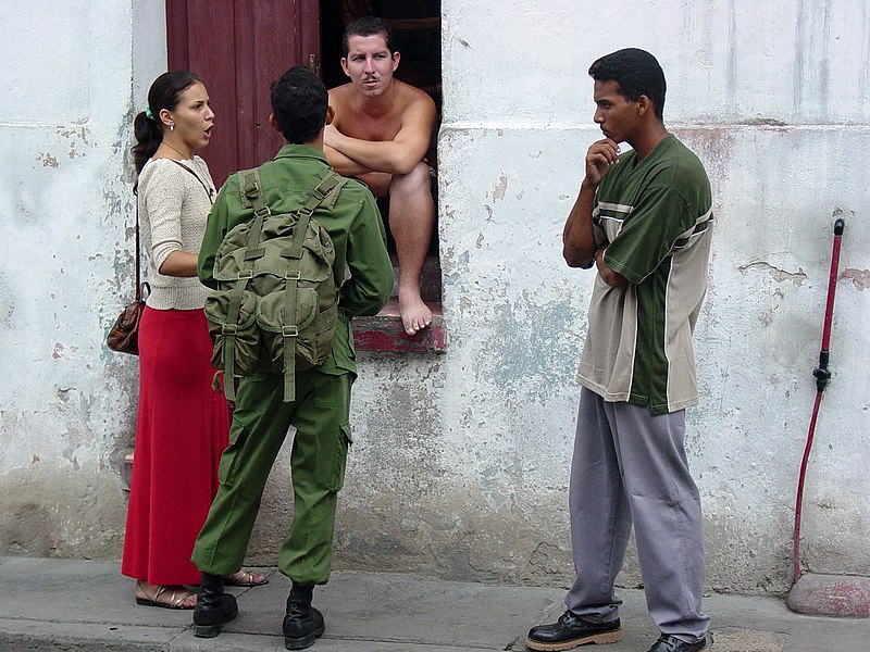 File:Group of Young People on the Street - Santiago de Cuba - Cuba.jpg