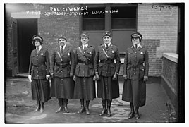 Policewomen- Pitkin, Schroeder, Stevenat, Elder, Wilson LCCN2014713570.jpg