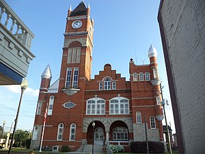 Terrell County Courthouse in Dawson