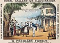 Image 174A Peculiar Family poster at William Brough (writer), by Robert Jacob Hamerton (restored by Adam Cuerden) (from Wikipedia:Featured pictures/Culture, entertainment, and lifestyle/Theatre)