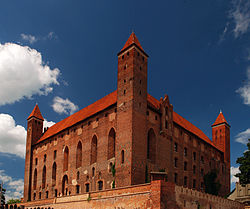 Gniew Castle, one of the most recognizable landmarks in Pomerania