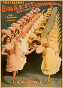 Rice & Barton's Big Gaiety Spectacular Extravaganza Co. - Gaiety Dancers