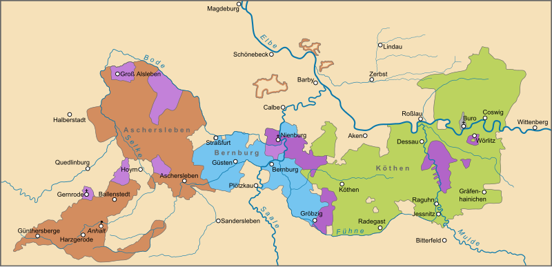 File:Map of Anhalt (1259).svg